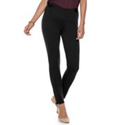 Women's Jennifer Lopez Seamed MidRise Ponte Leggings