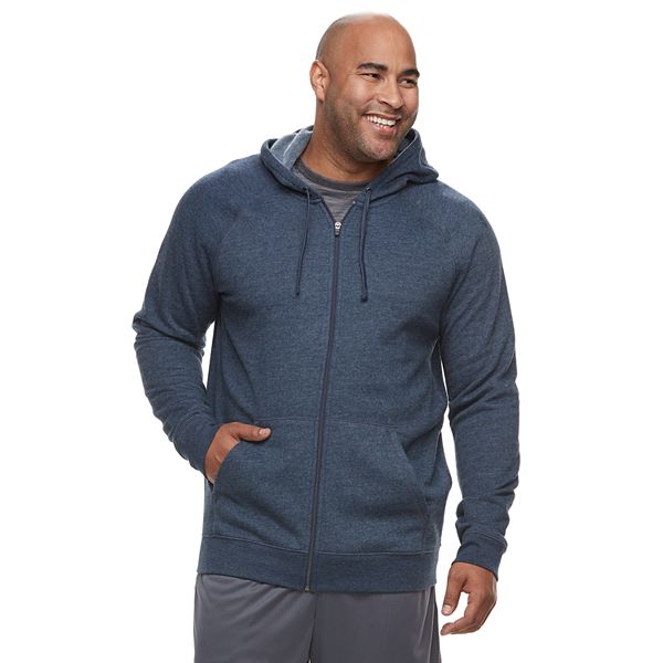 Big And Tall Tek Gear® Regular Fit Ultrasoft Fleece Full Zip Hoodie