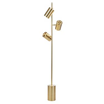 INK+IVY Alta 3-Light Metal Floor Lamp