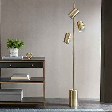 INK+IVY Alta 3-Light Metal Floor Lamp