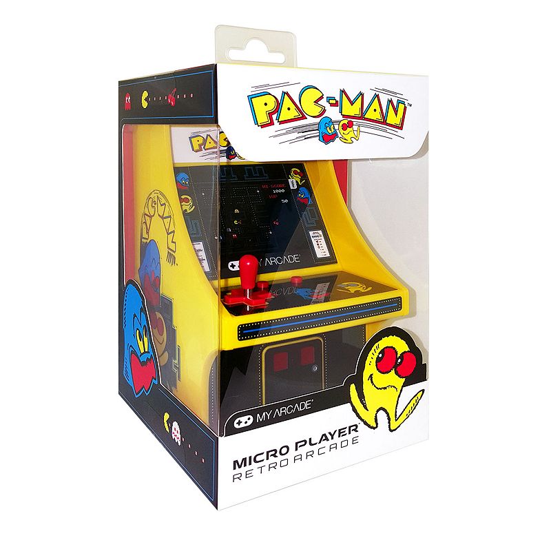 6  COLLECTIBLE RETRO PAC-MAN MICRO PLAYE