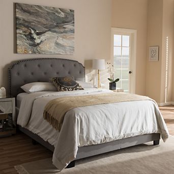 Baxton Studio Lexi Tufted Bed