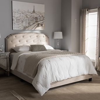 Baxton Studio Lexi Tufted Bed