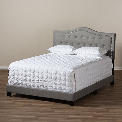 Baxton Studio Emerson Tufted Bed