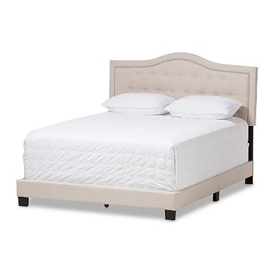 Baxton Studio Emerson Tufted Bed