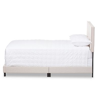 Baxton Studio Hampton Tufted Bed