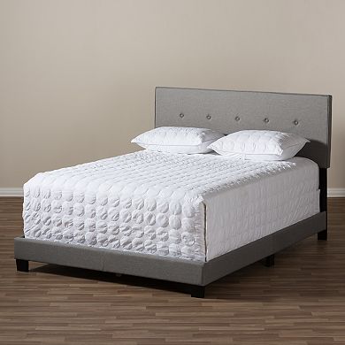 Baxton Studio Hampton Tufted Bed