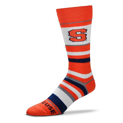 Men's For Bare Feet Syracuse Orange Crew Cut Socks