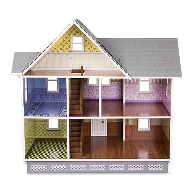 Melissa & Doug Classic Heirloom Victorian Wooden Dollhouse