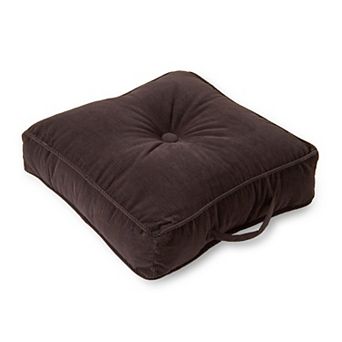 Greendale Home Fashions Plush Indoor Corduroy Floor Pillow