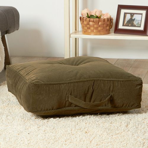 plush floor pillow