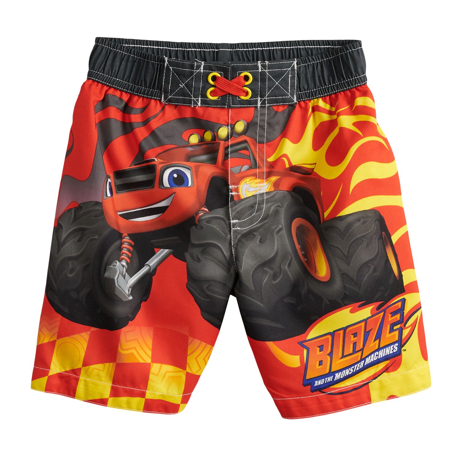 blaze and the monster machines swim trunks