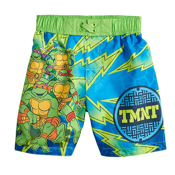 Toddler Boys Teenage Mutant Ninja Turtles Swim Short Trunk 