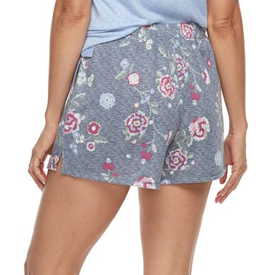 Women's Croft & Barrow® Printed Pajama Sleep Shorts