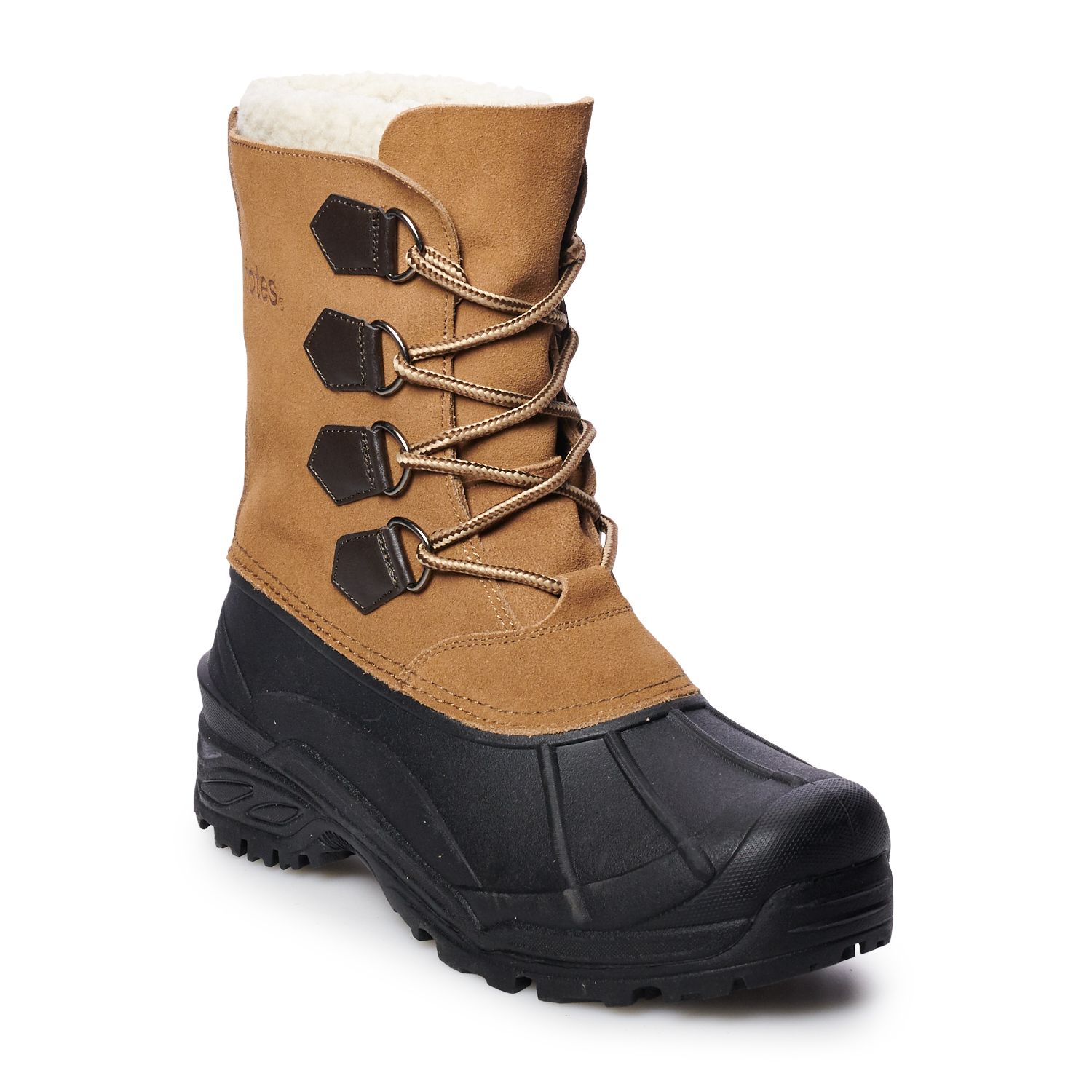 totes precise men's waterproof winter boots