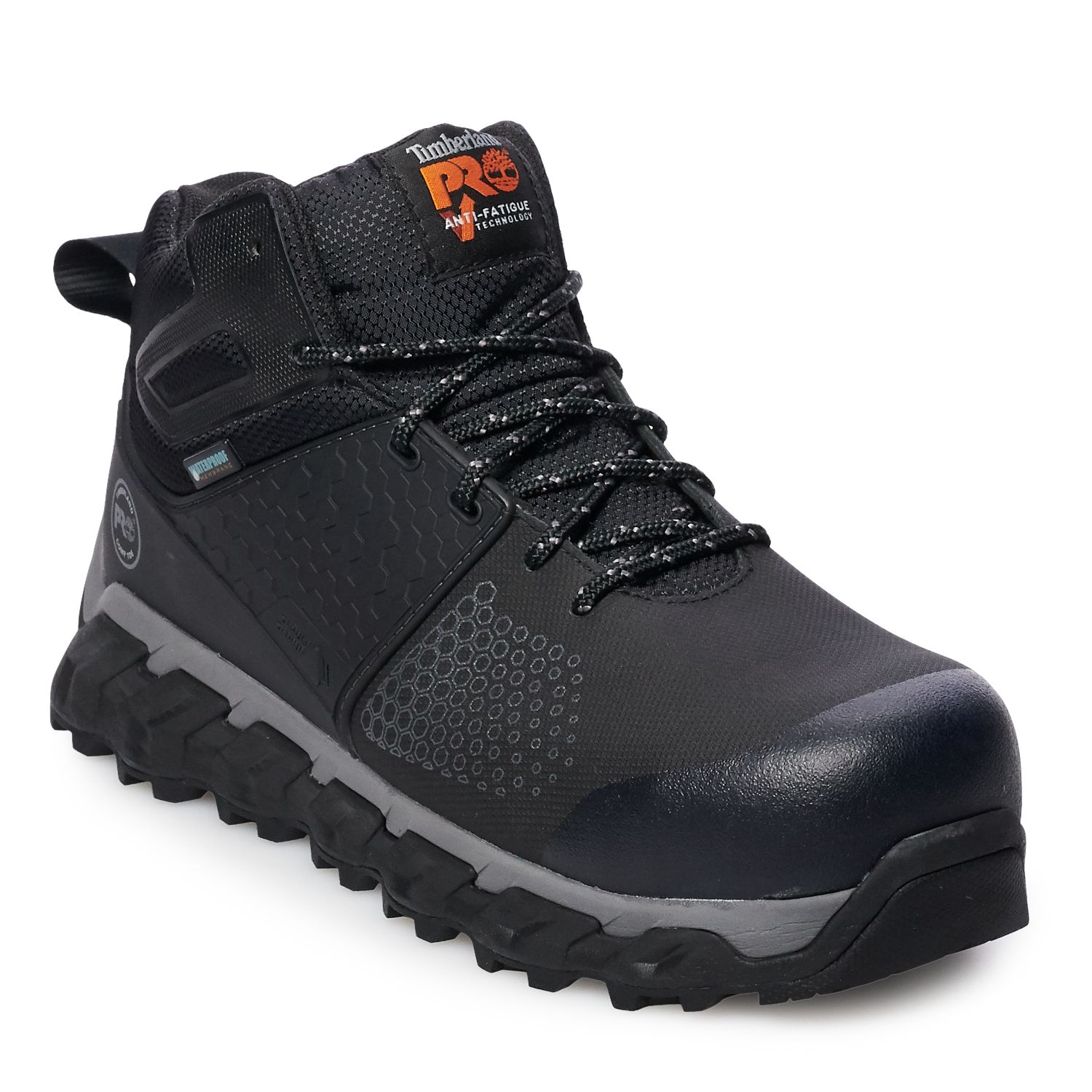 timberland pro men's ridgework mid industrial boot