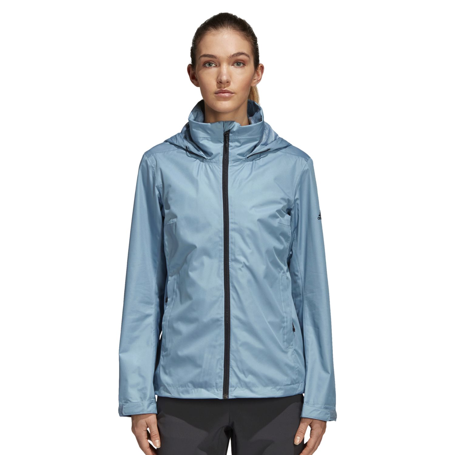 womens adidas rain jacket with hood