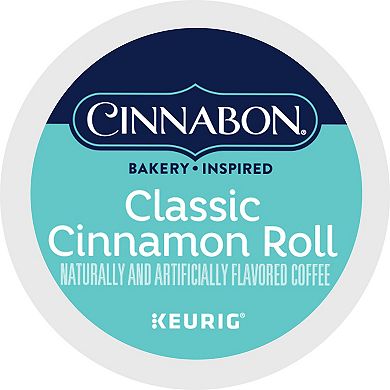 Cinnabon Classic Cinnamon Roll Coffee, Keurig® K-Cup® Pods, Light Roast - 48-pk.