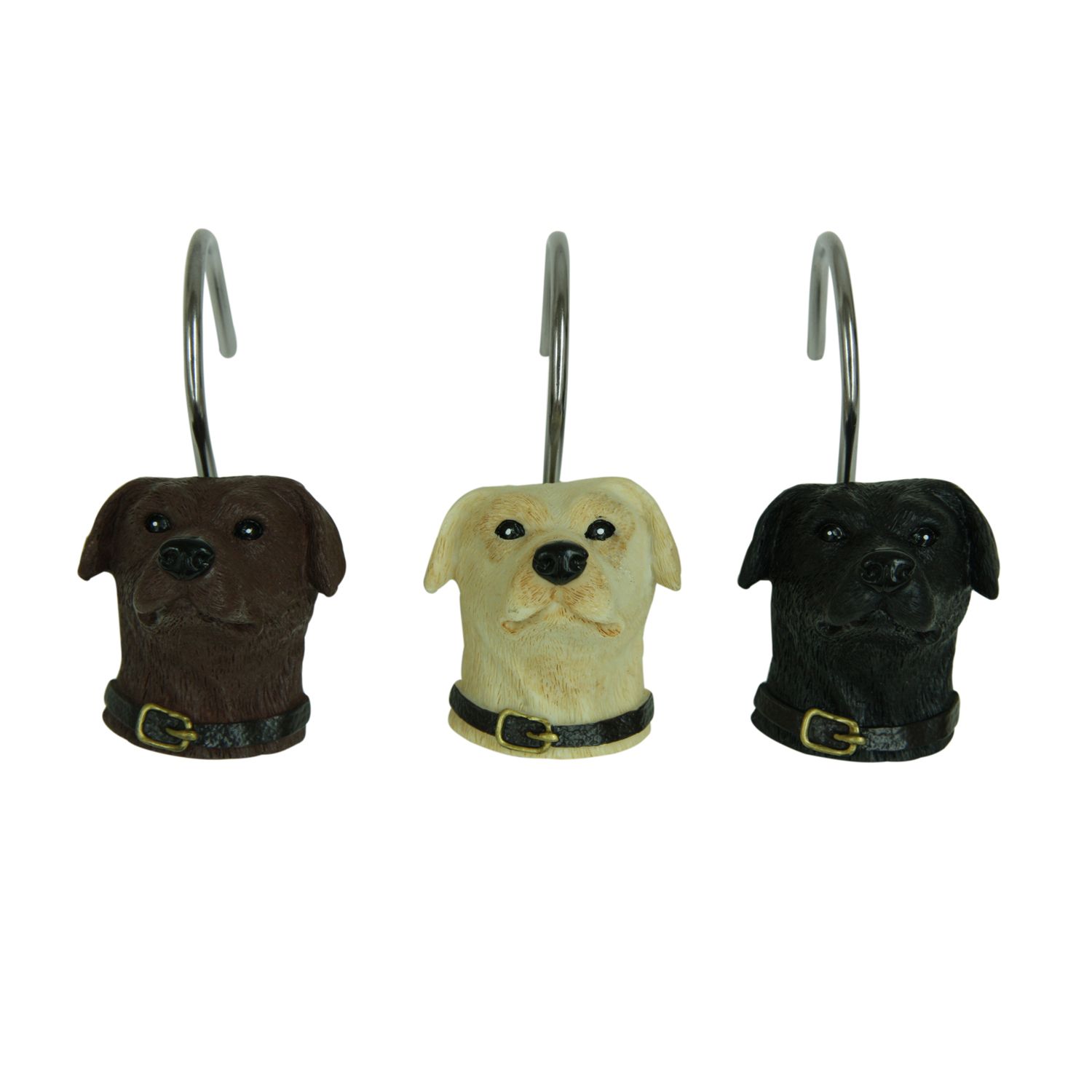 dog shower curtain hooks