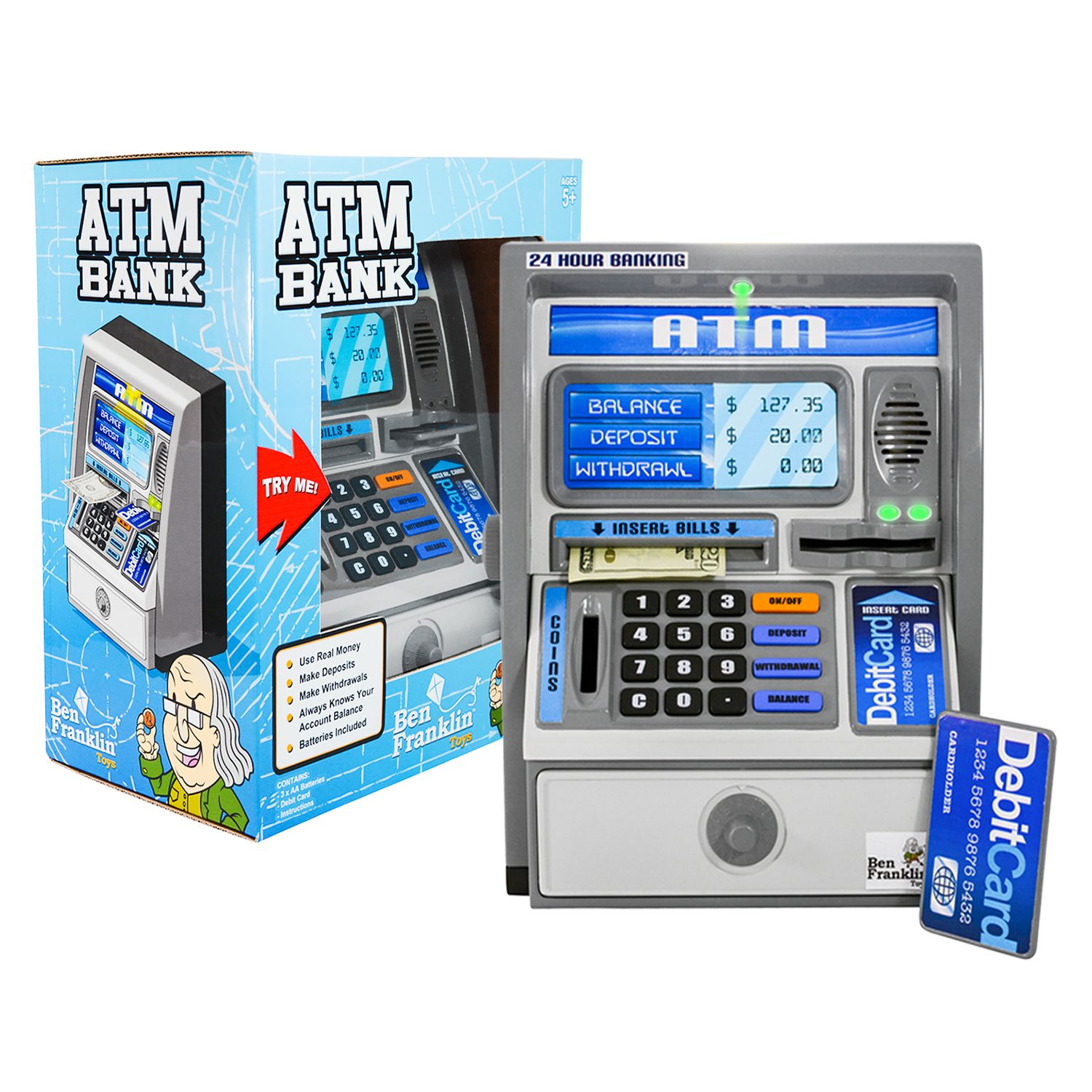 pretend atm machine