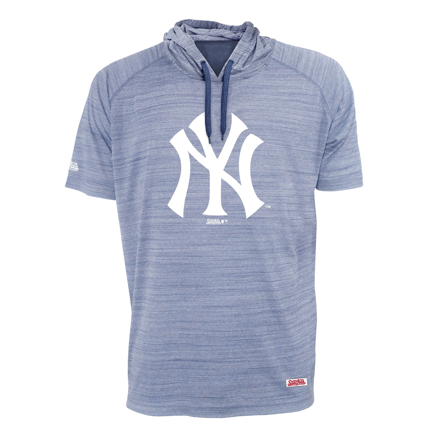 yankees hooded t shirt