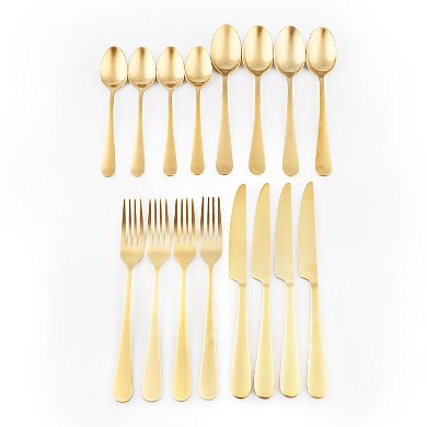 Food Network™ 16-piece Classic Gold Flatware Set