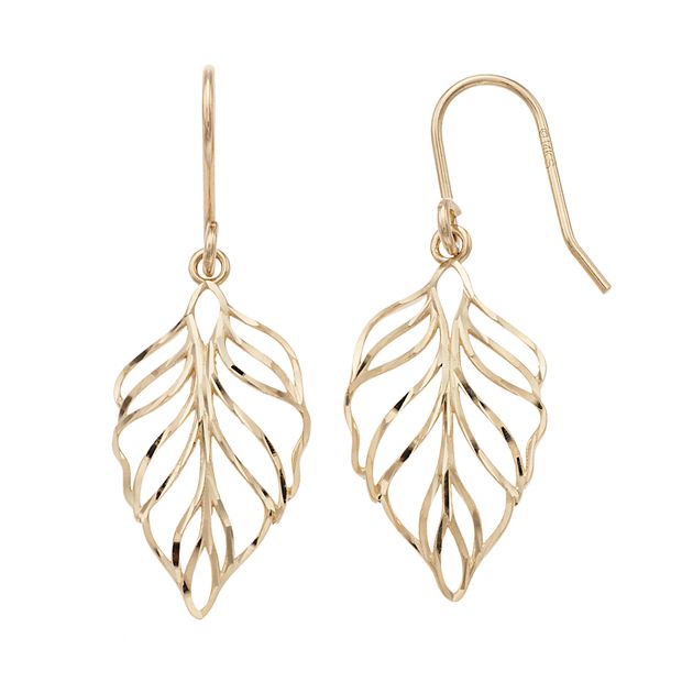 Shop Sustainable Basket Drop Earrings | MiaDonna