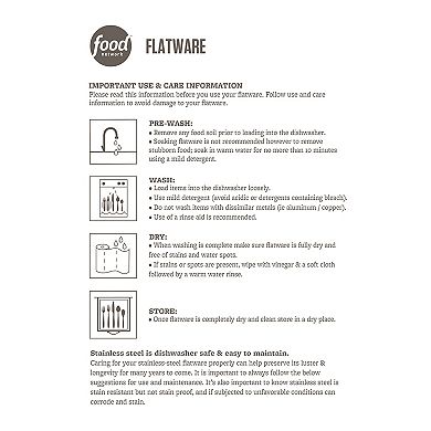 Food Network™ 45-piece Eucalyptus Flatware Set