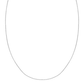 PRIMROSE Sterling Silver Rope Chain Necklace