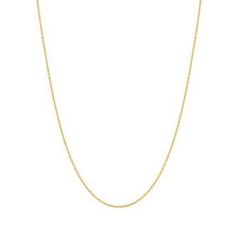 PRIMROSE Sterling Silver Rope Chain Necklace