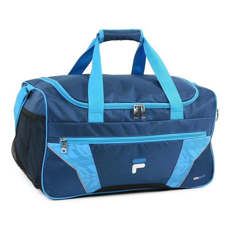 FILA Drone 19-Inch Duffel Bag, Blue