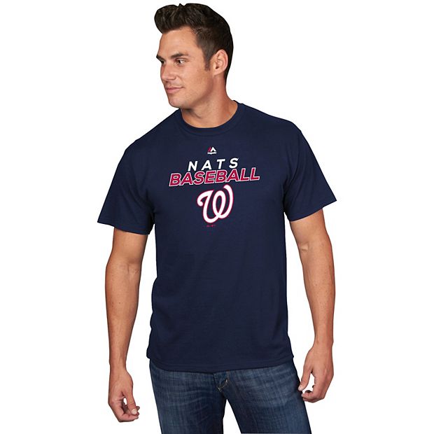 Men's Washington Nationals Majestic Gray Official Cool Base Team Jersey