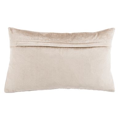 Safavieh Sydnee Snowflake Oblong Throw Pillow