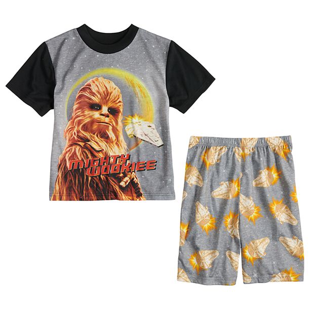 Boys chewbacca online pajamas