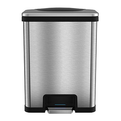 iTouchless Halo 13-gallon TapCan Touch-Pedal Trash an