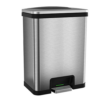 iTouchless Halo 13-gallon TapCan Touch-Pedal Trash an