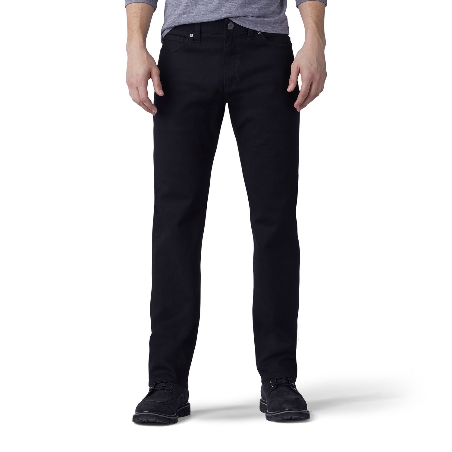 lee stretch black jeans