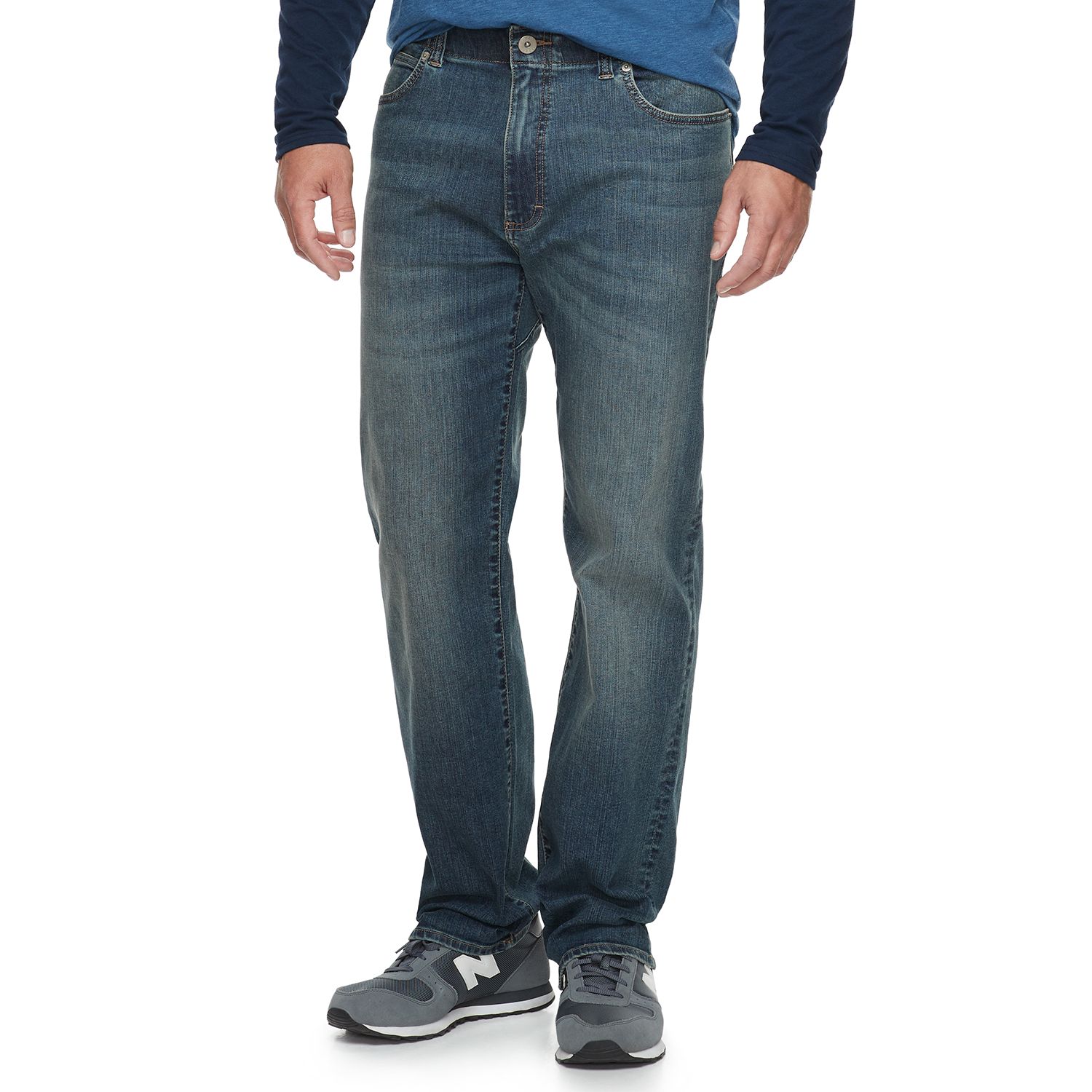wrangler comfort flex waistband jeans