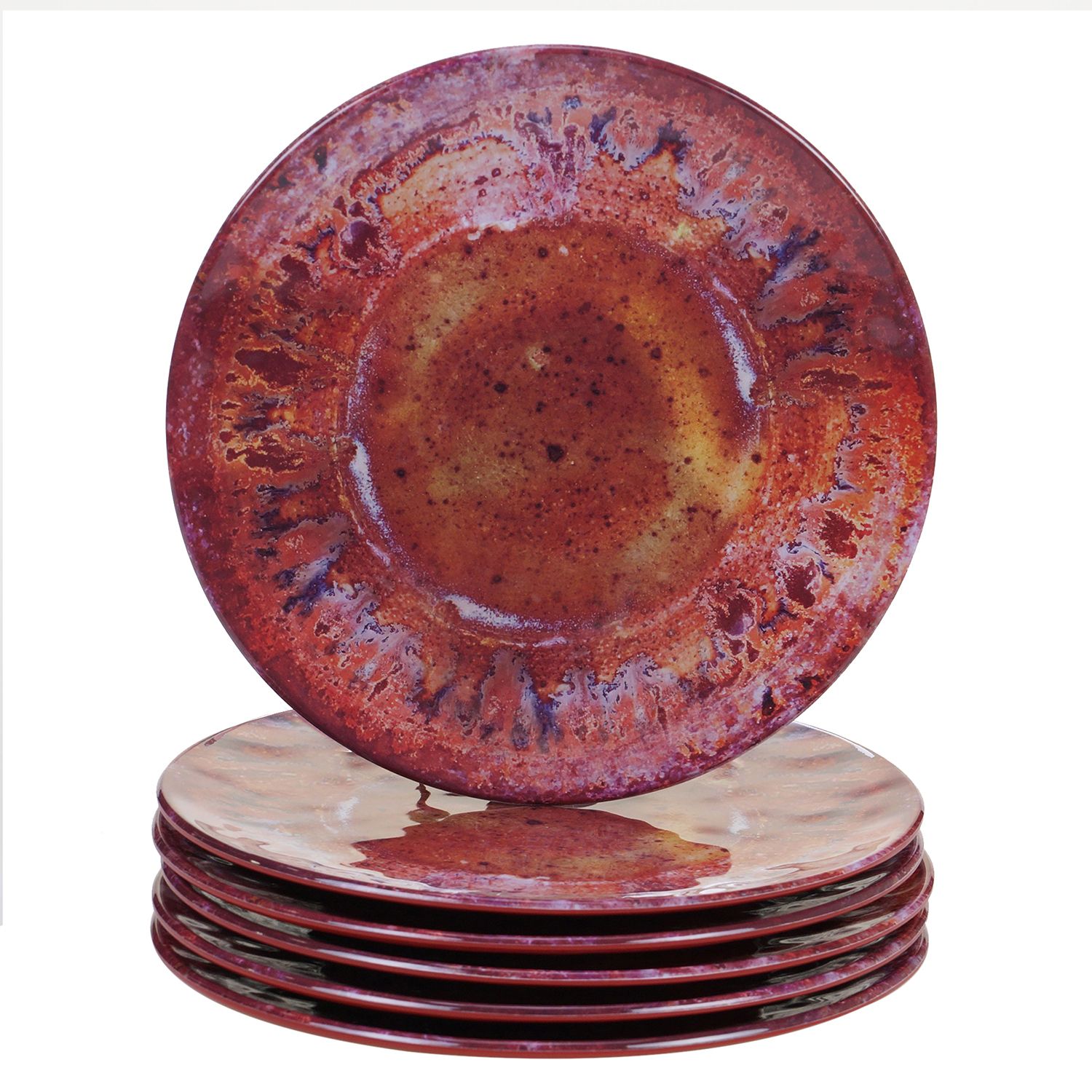 Red Melamine Plates & + Red Square Melamine Plates 11 Sc 1 St Dollar Tree