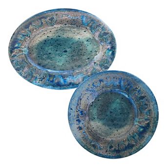 Certified International Radiance Melamine Serving Platter Set