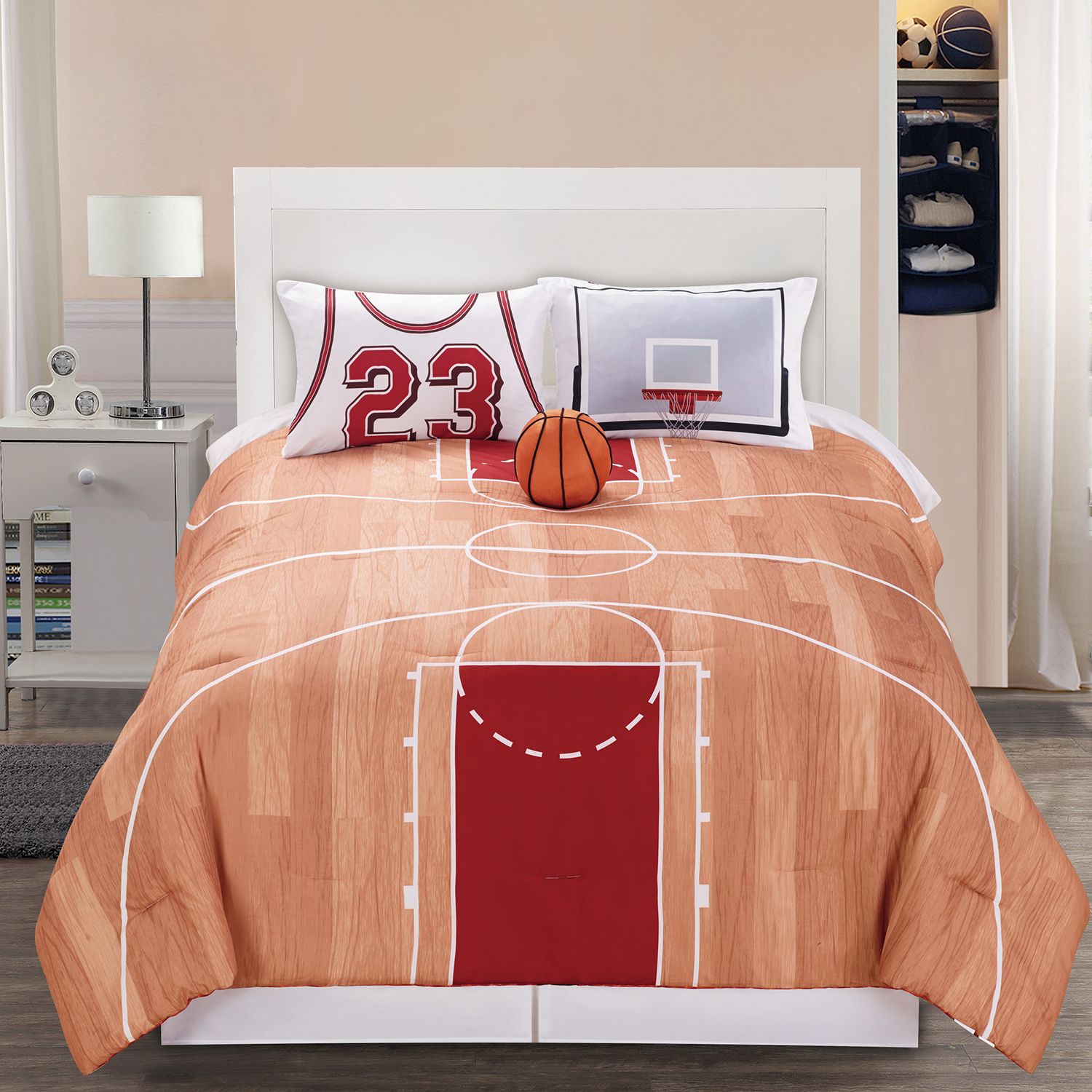 Girls basketball outlet bedding