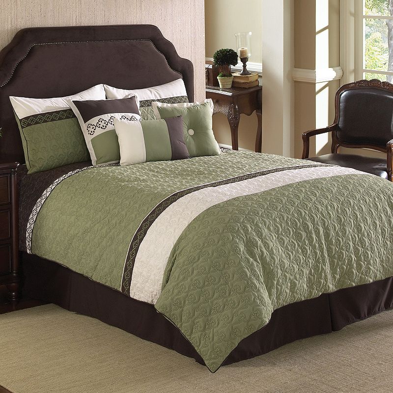 73178390 Riverbrook Home Fairmont 7-piece Comforter Set, Me sku 73178390