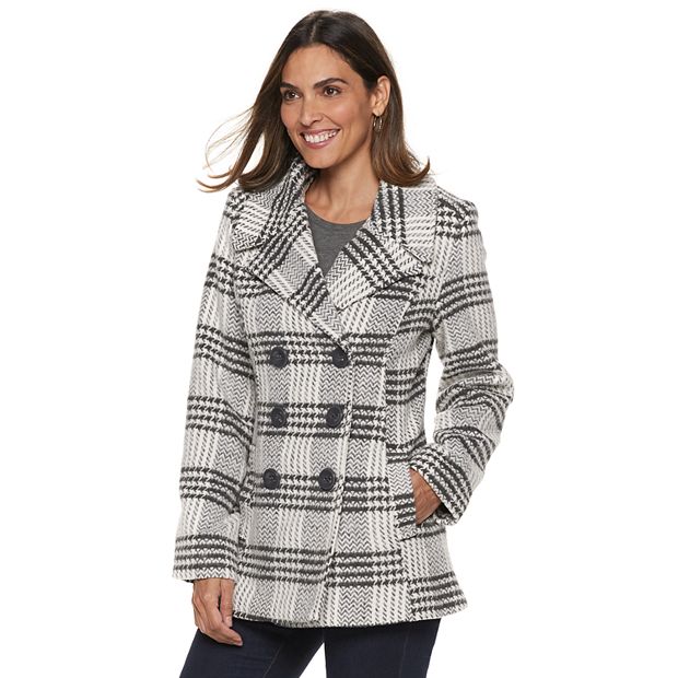 Larry levine 2024 wool peacoat