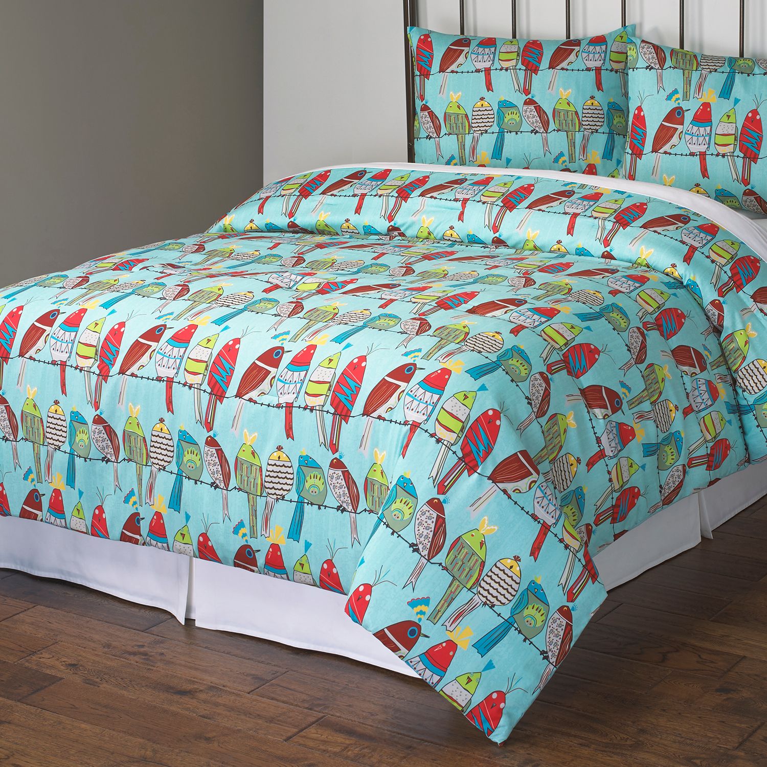 feathered friends comforter