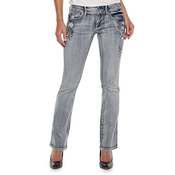 Apt 9 Women's  Embellished Midrise Bootcut Jeans 