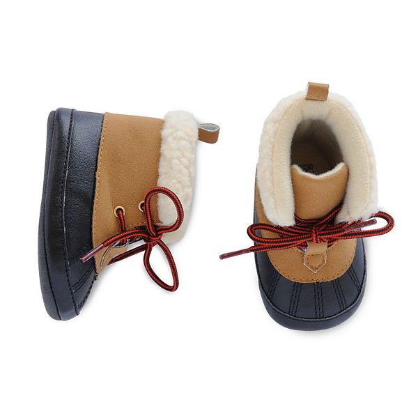 Baby Boy Carter's Duck Boots Crib Shoes