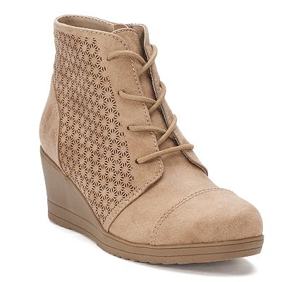 SO Harmony Girls Wedge Ankle Boots