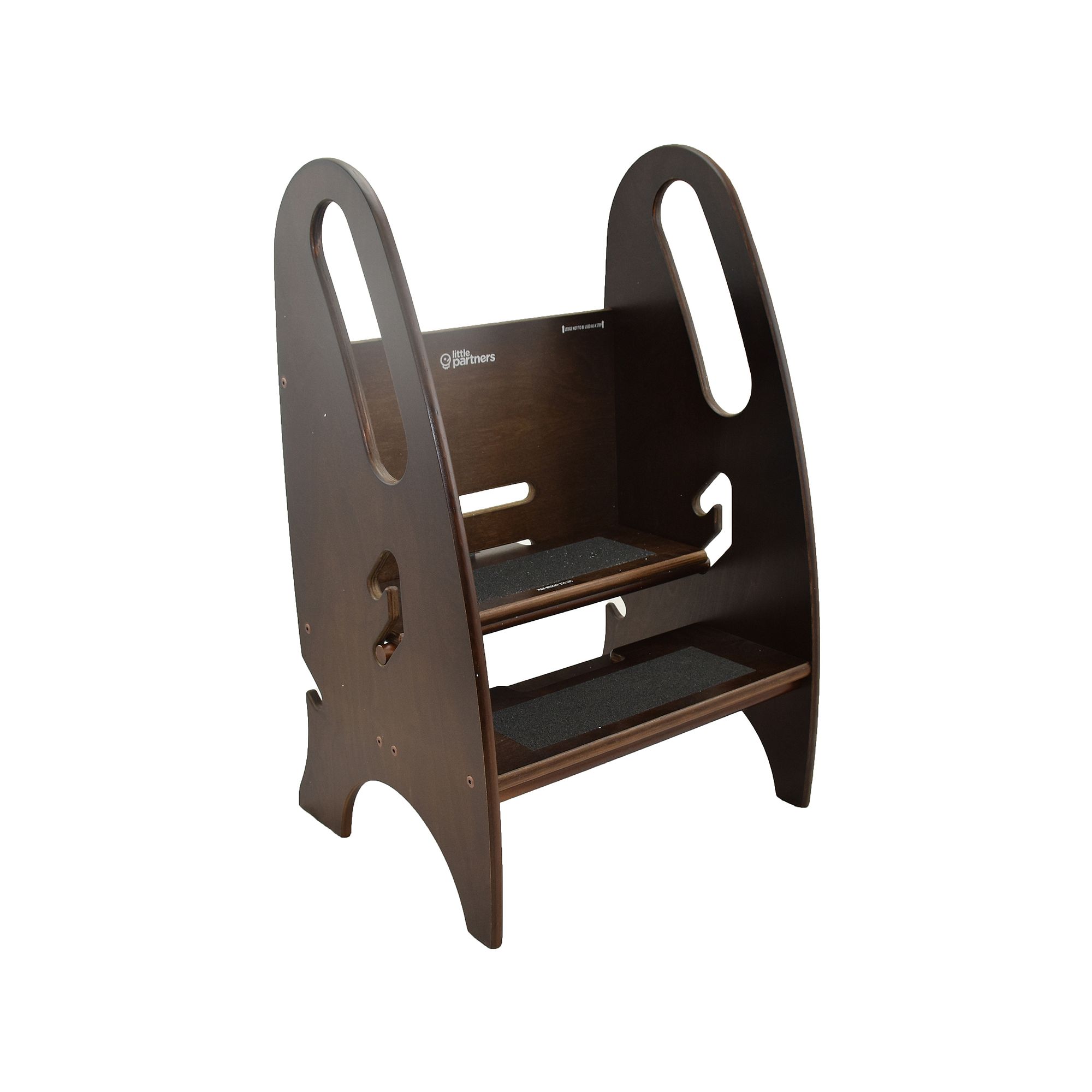 Little Partners 3-in-1 Growing Step Stool, Brown