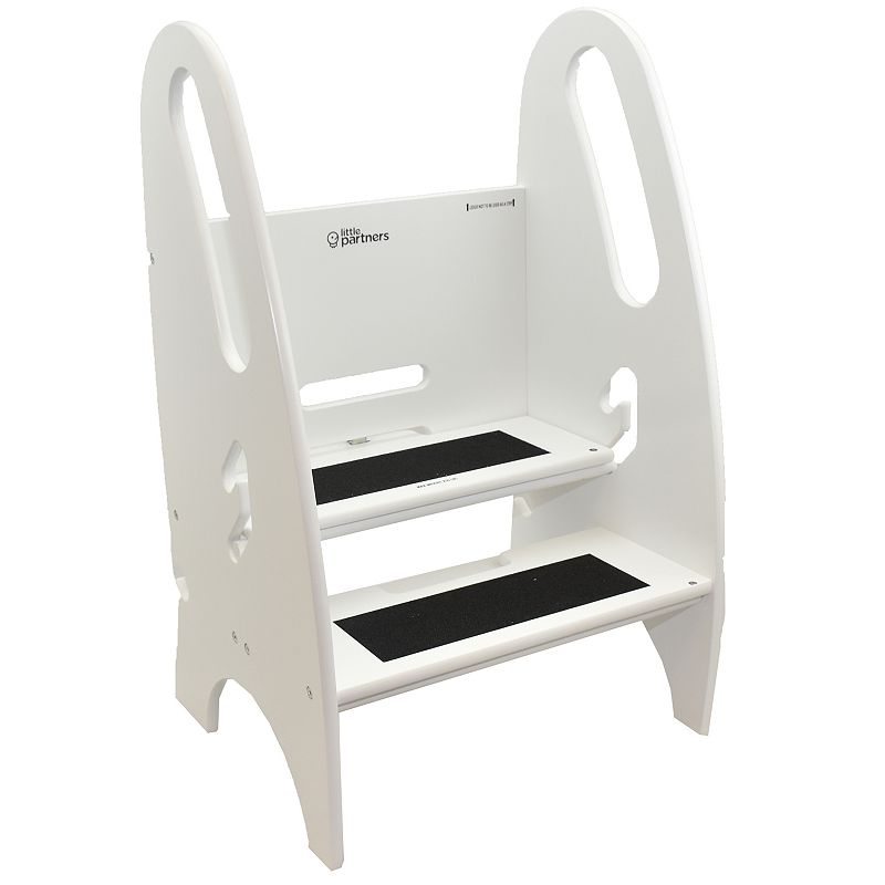 Little Partners 3-in-1 Growing Step Stool, White