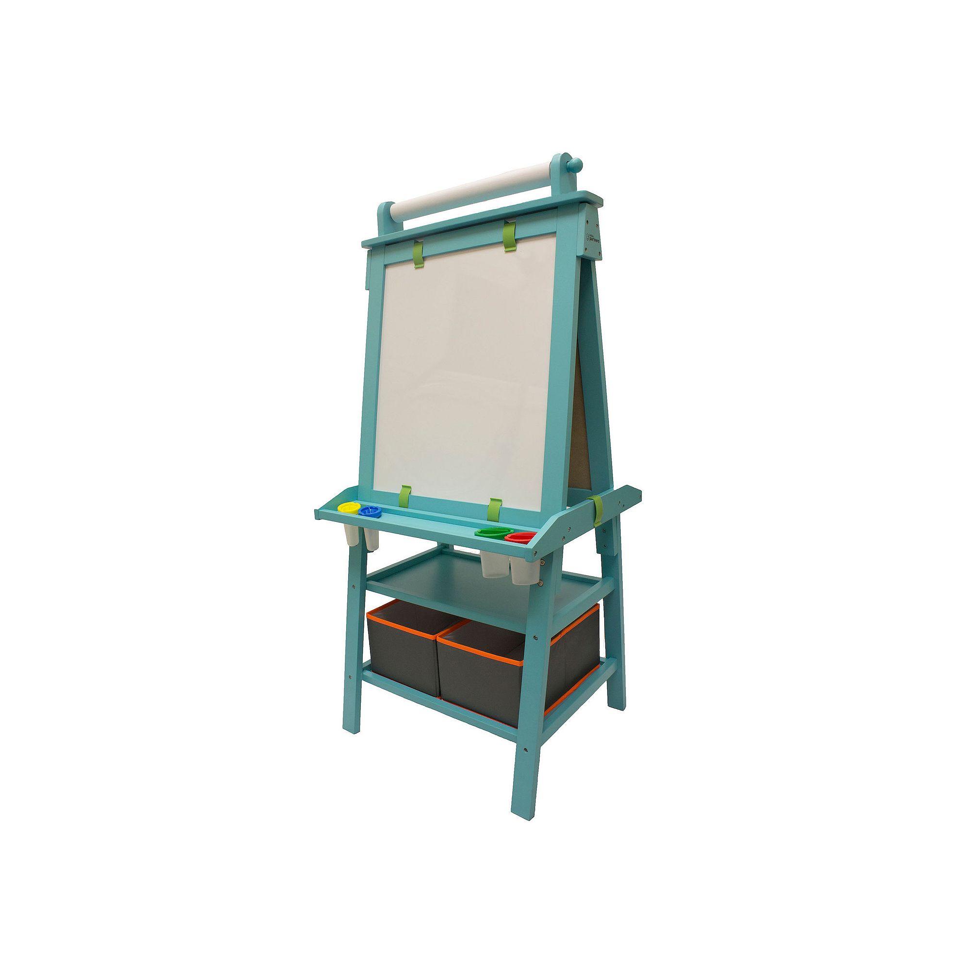 Little Partners Deluxe Learn and Play Art Center, Turquoise